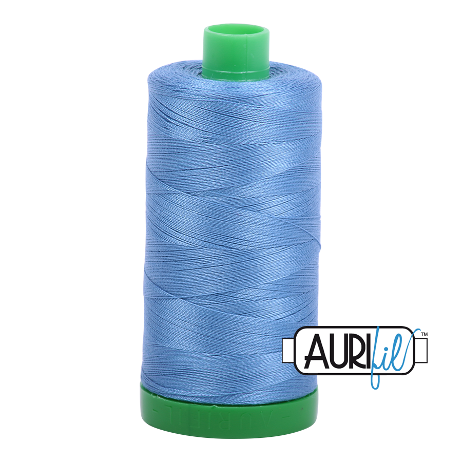 Aurifil 40 2725 Light Wedgewood Large Spool 1000m