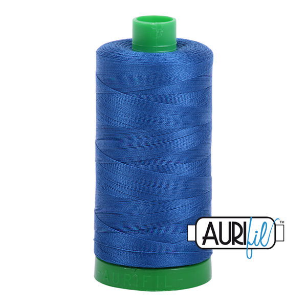 Aurifil 40 2740 Dark Cobalt Large Spool 1000m