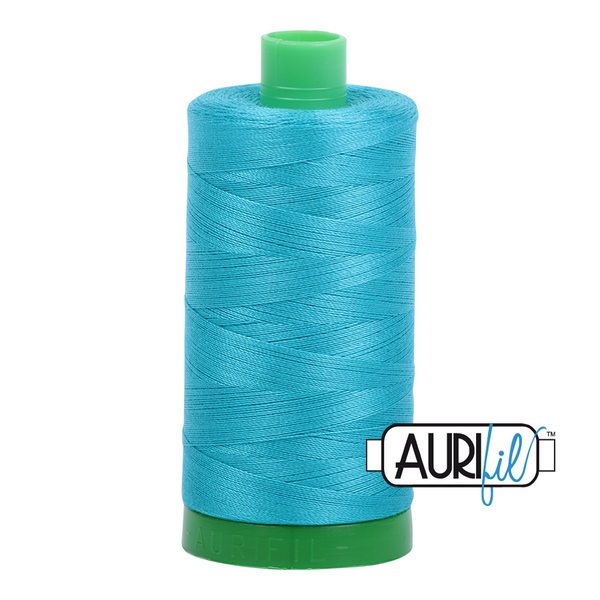 Aurifil 40 2810 Turquoise Large Spool 1000m