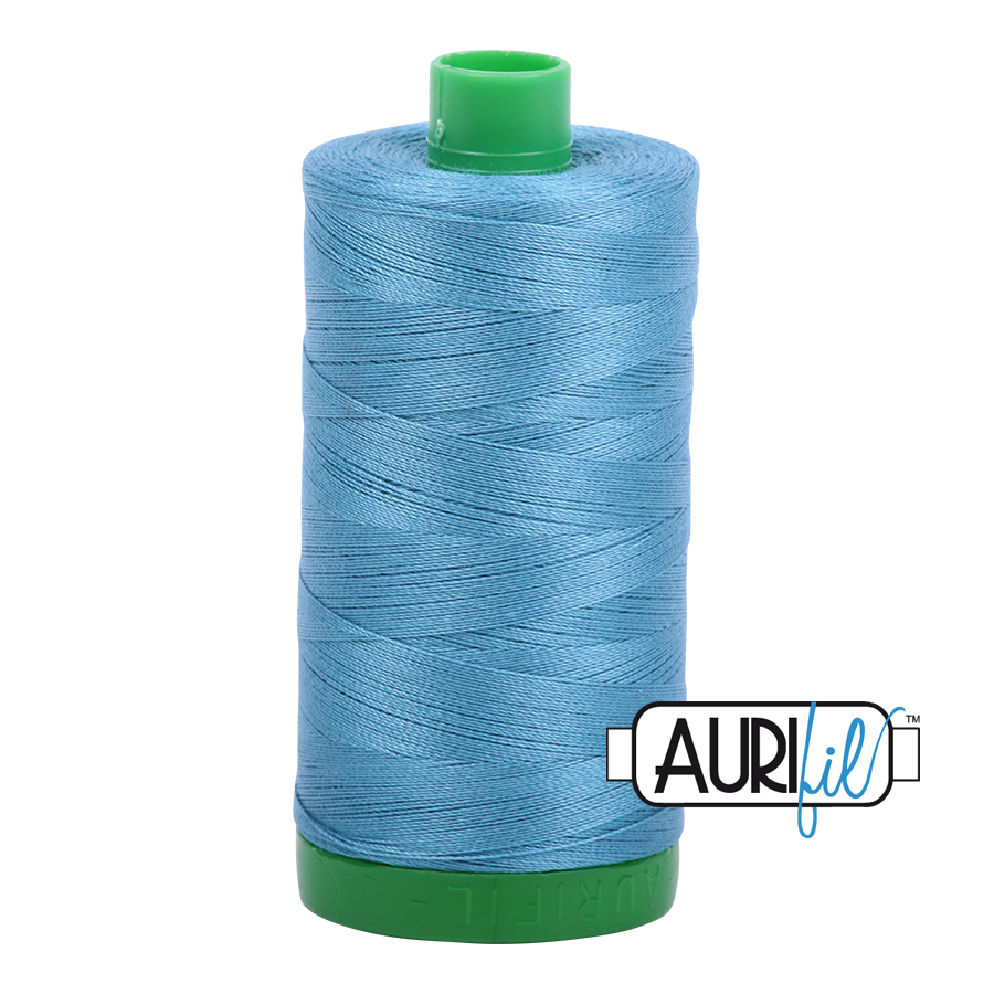 Aurifil 40 2815 Teal Large Spool 1000m