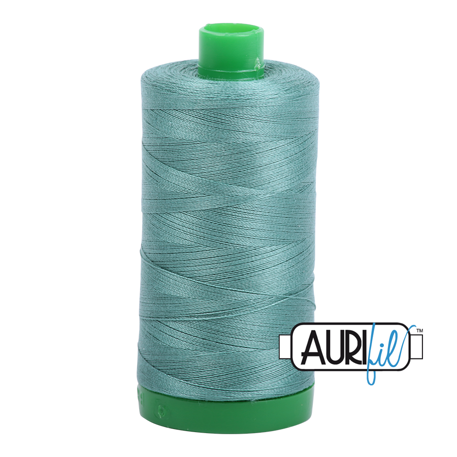 Aurifil 40 2850 Medium Juniper Large Spool 1000m