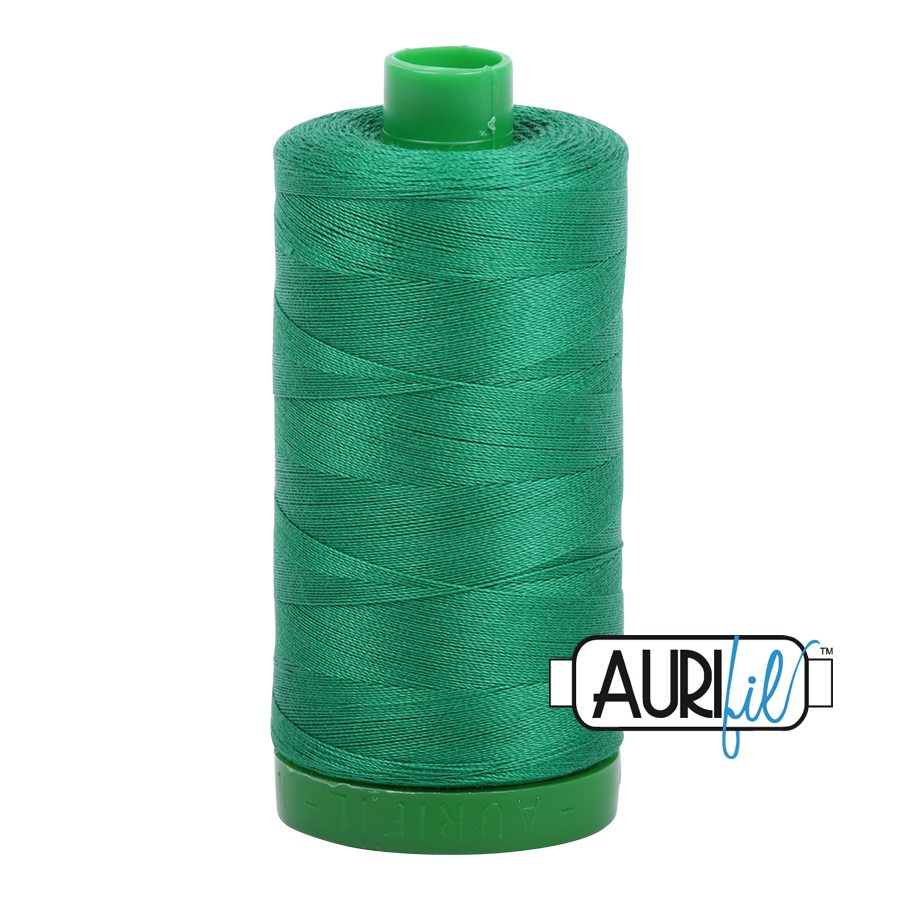 Aurifil 40 2870 Green Large Spool 1000m