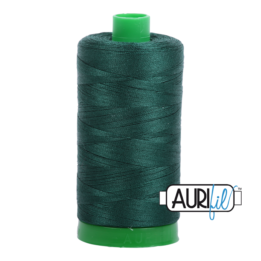 Aurifil 40 2885 Medium Spruce Large Spool 1000m