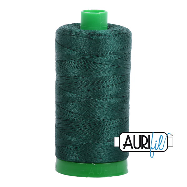 Aurifil 40 2885 Medium Spruce Large Spool 1000m