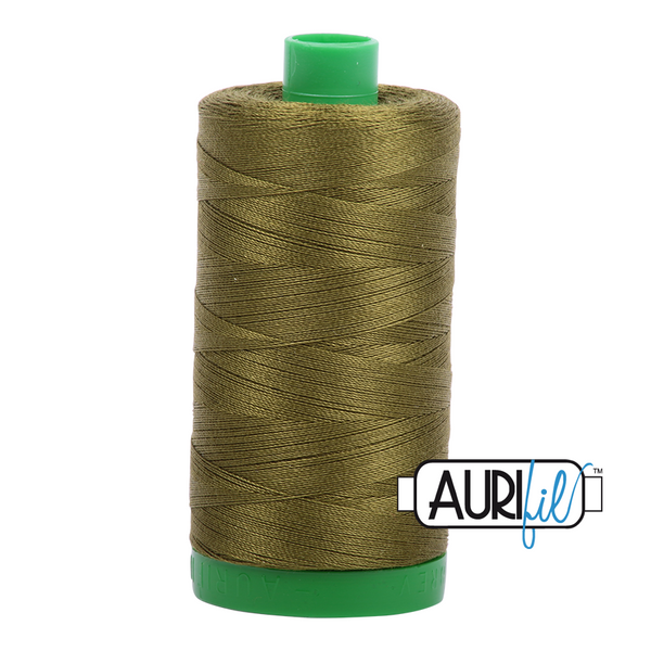 Aurifil 40 2887 Very Dark Olive Large Spool 1000m