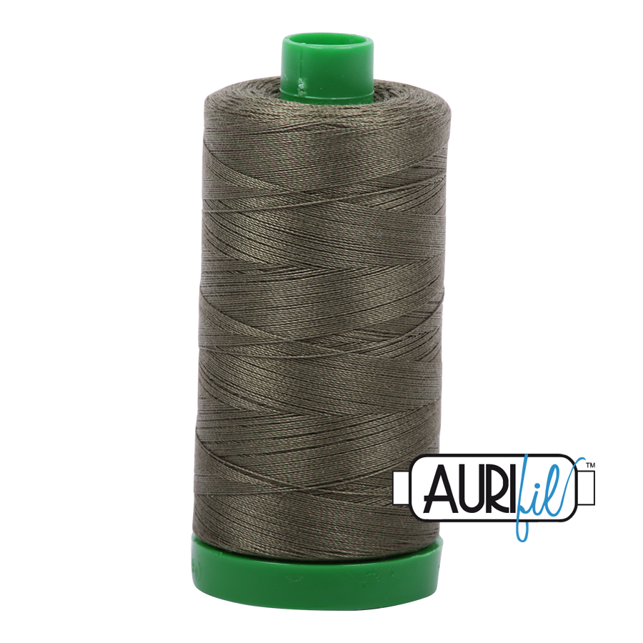 Aurifil 40 2905 Army Green Large Spool 1000m