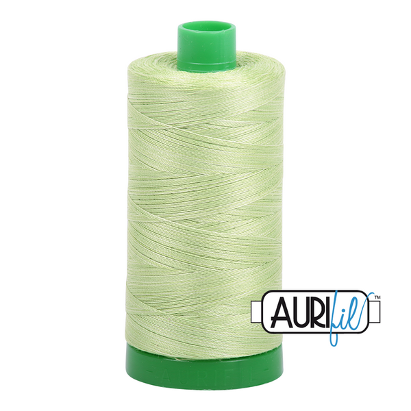 Aurifil 40 3320 Light Spring Green Large Spool 1000m