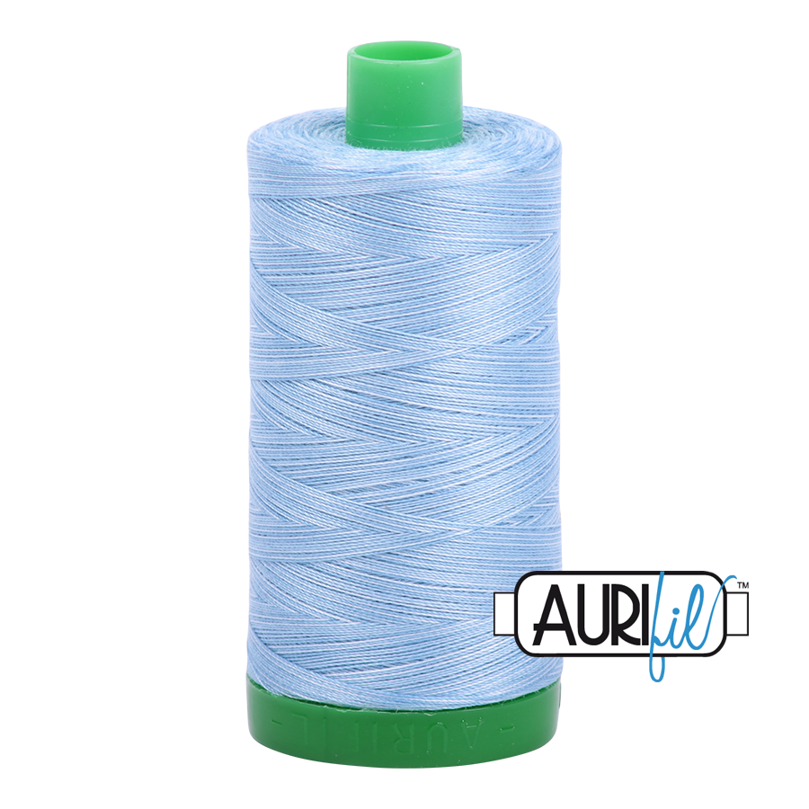 Aurifil 40 3770 Stone Washed Denim Large Spool 1000m