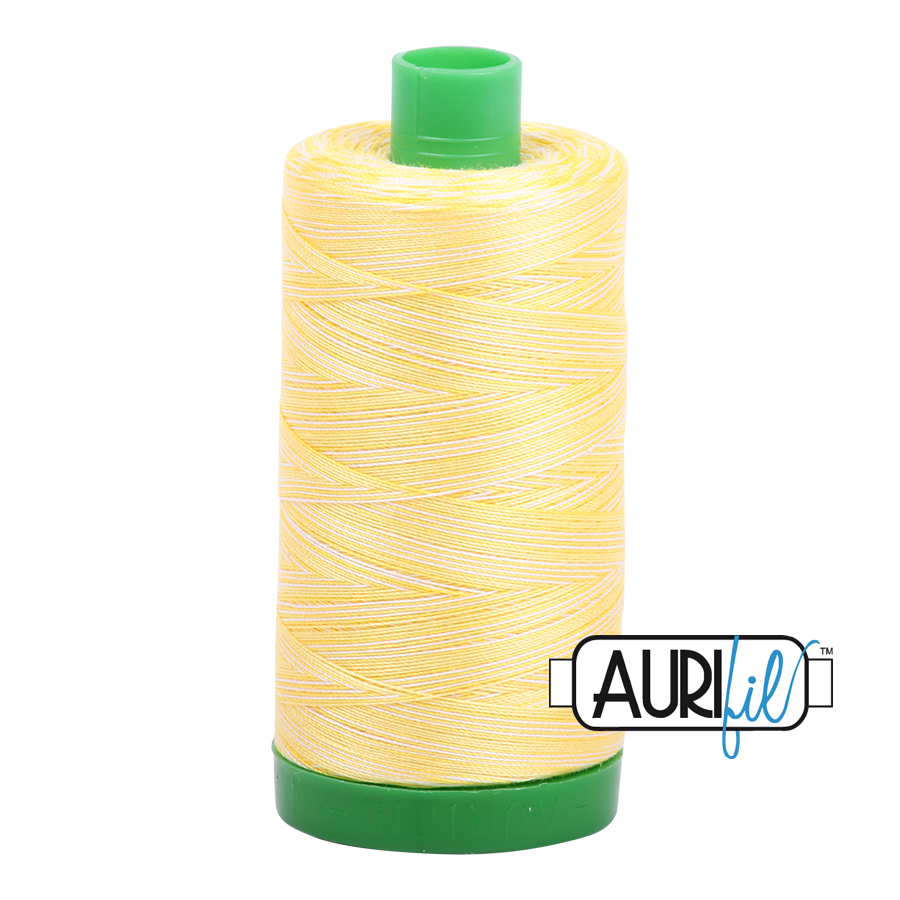 Aurifil 40 3910 Lemon Ice Large Spool 1000m