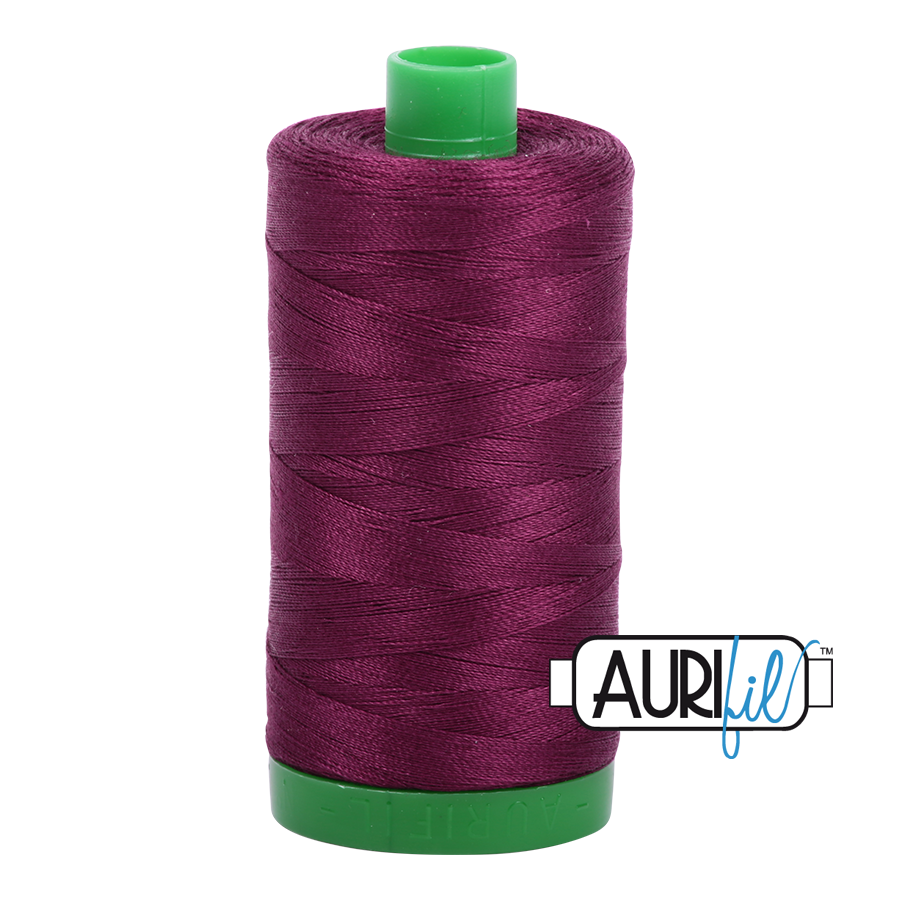 Aurifil 40 4030 Plum Large Spool 1000m