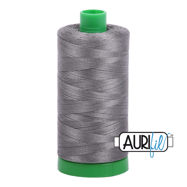 Aurifil 40 5004 Grey Smoke Large Spool 1000m