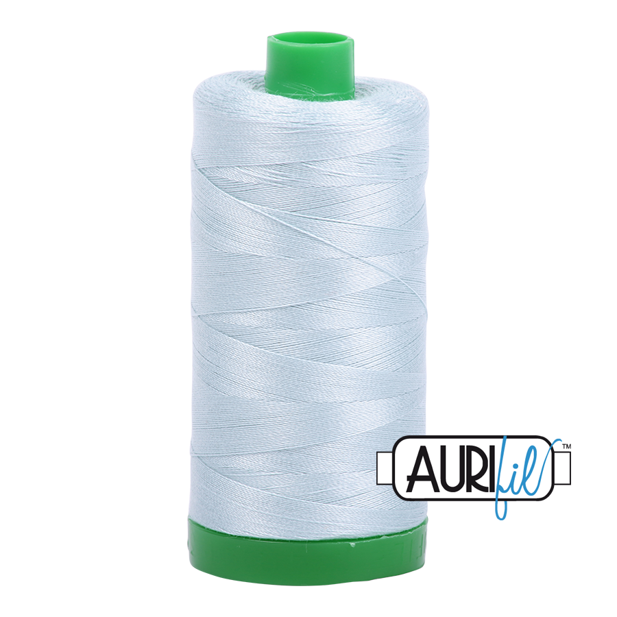 Aurifil 40 5007 Light Grey Blue Large Spool 1000m