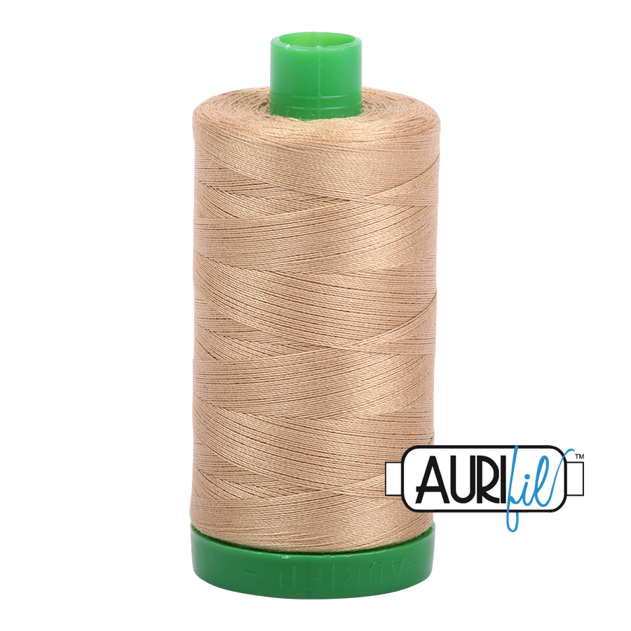 Aurifil 40 5010 Blond Beige Large Spool 1000m