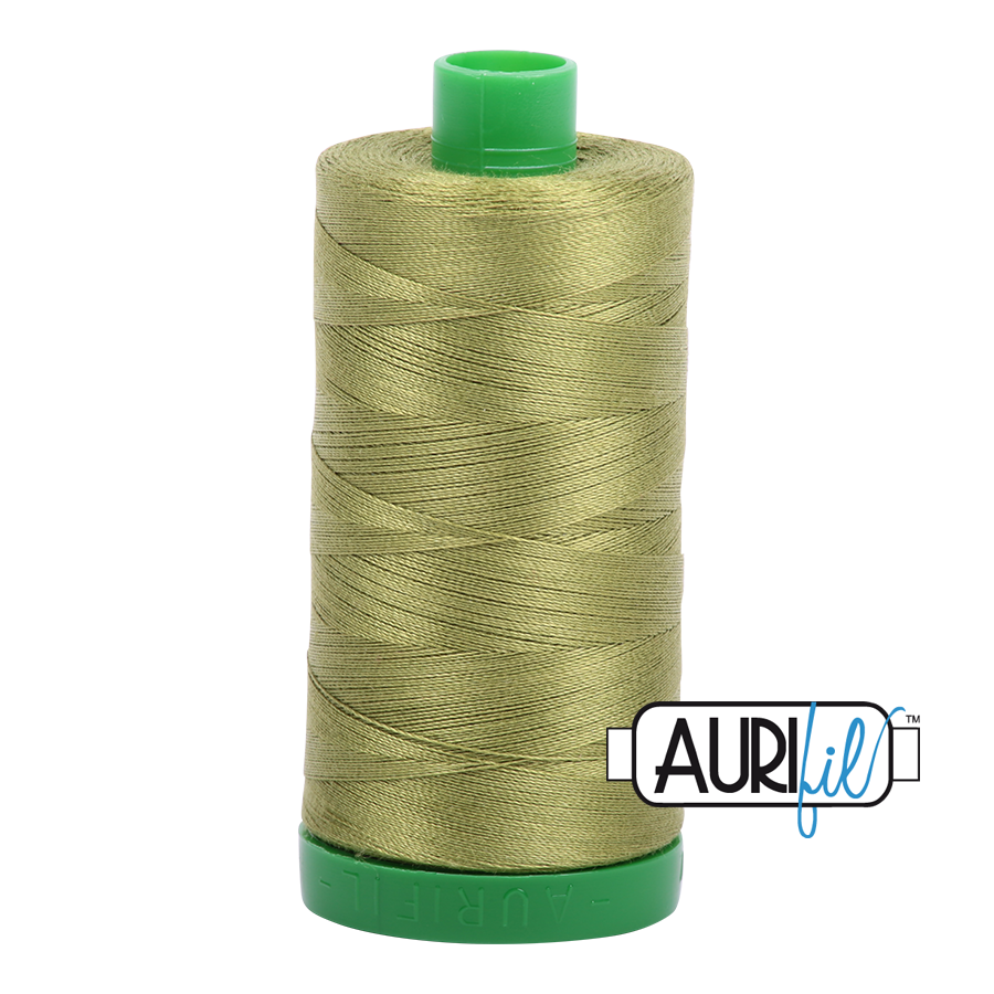 Aurifil 40 5016 Olive Green Large Spool 1000m