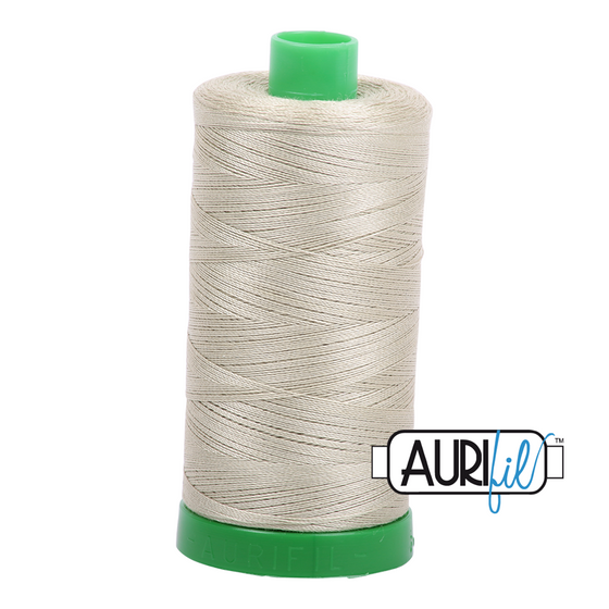 Aurifil 40 5020 Light Military Green Large Spool 1000m