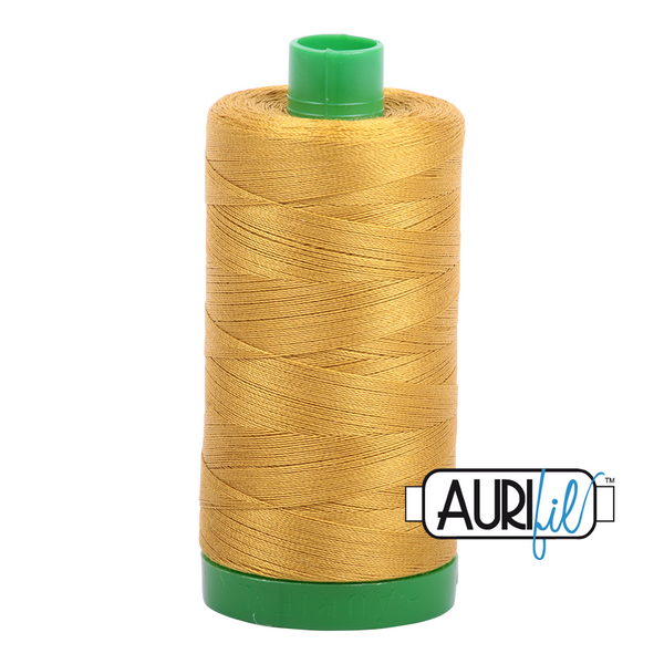 Aurifil 40 5022 Mustard Large Spool 1000m