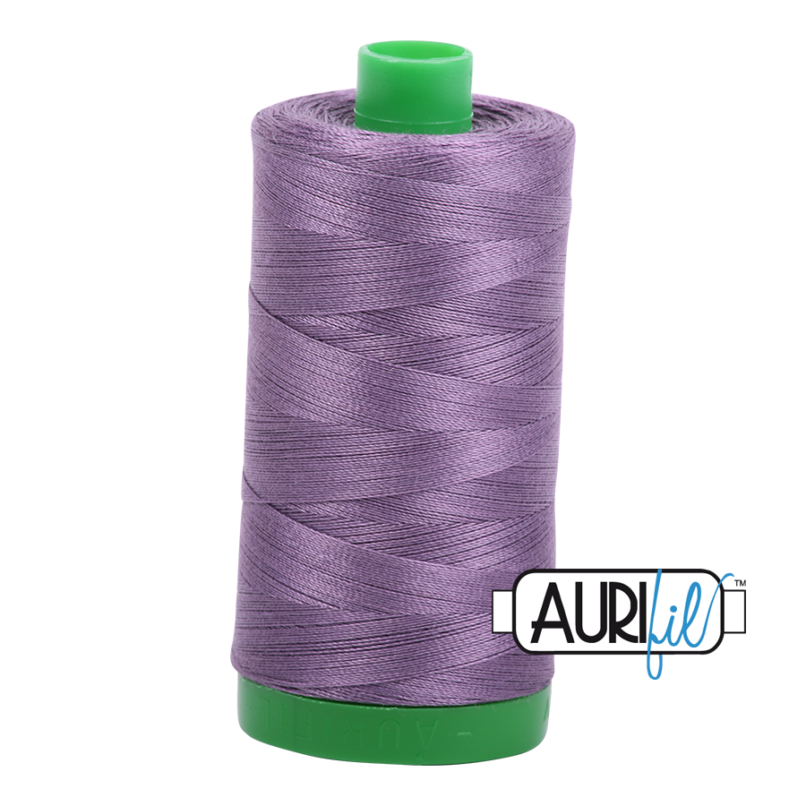 Aurifil 40 6735 Plumtastic Large Spool 1000m