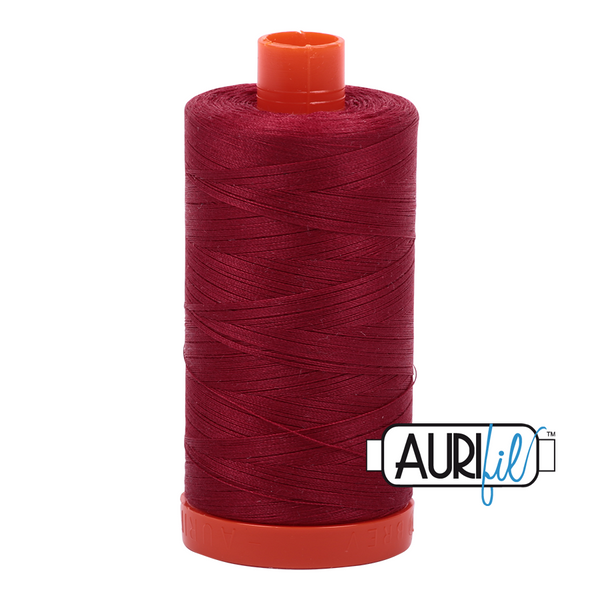 Aurifil 50 1103 Burgundy Large Spool 1300m