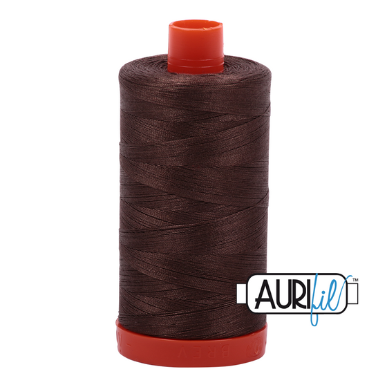 Aurifil 50 1140 Bark Large Spool 1300m