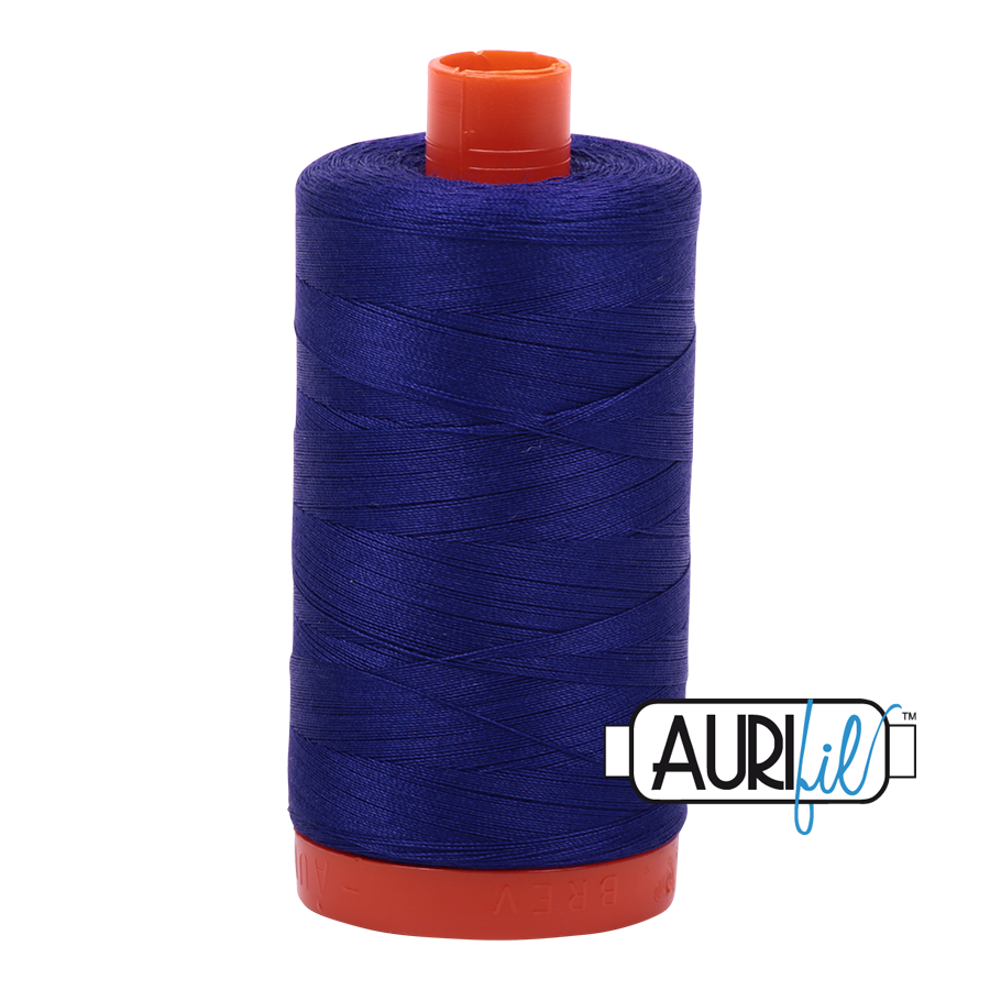 Aurifil 50 1200 Blue Violet Large Spool 1300m