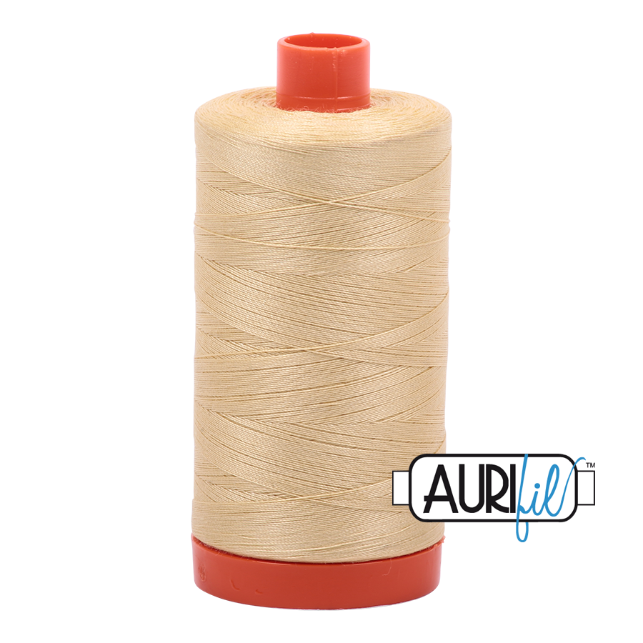 Aurifil 50 2125 Wheat Large Spool 1300m