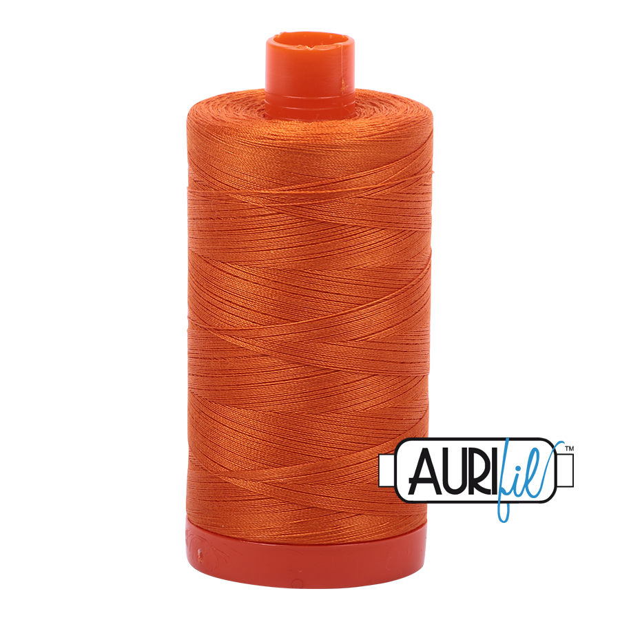 Aurifil 50 2150 Pumpkin Large Spool 1300m