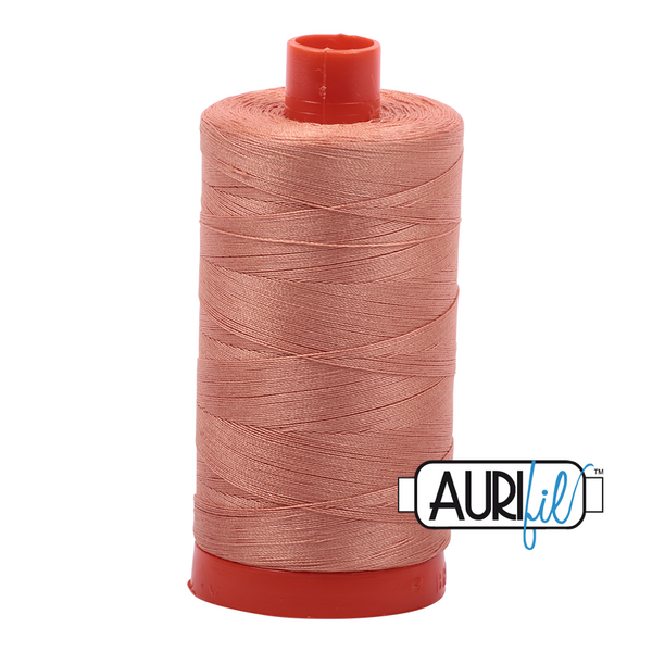 Aurifil 50 2215 Peach Large Spool 1300m