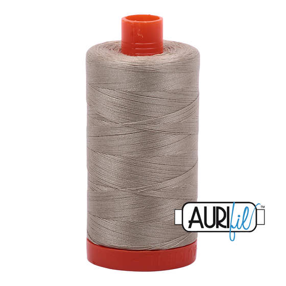 Aurifil 50 2324 Stone Large Spool 1300m