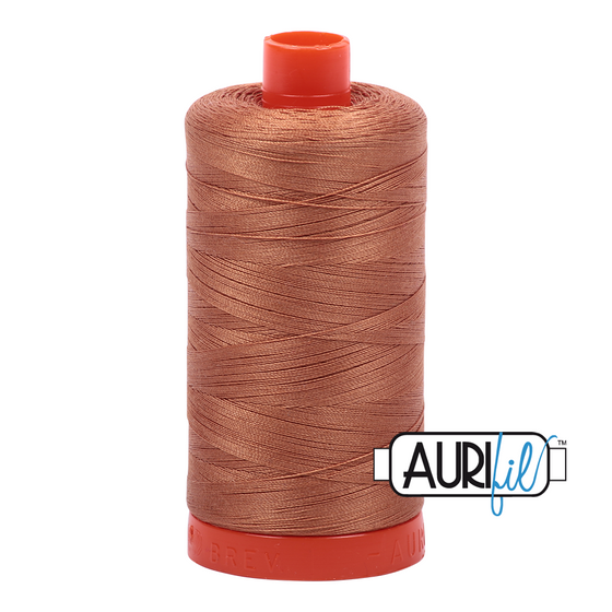 Aurifil 50 2330 Light Chestnut Large Spool 1300m