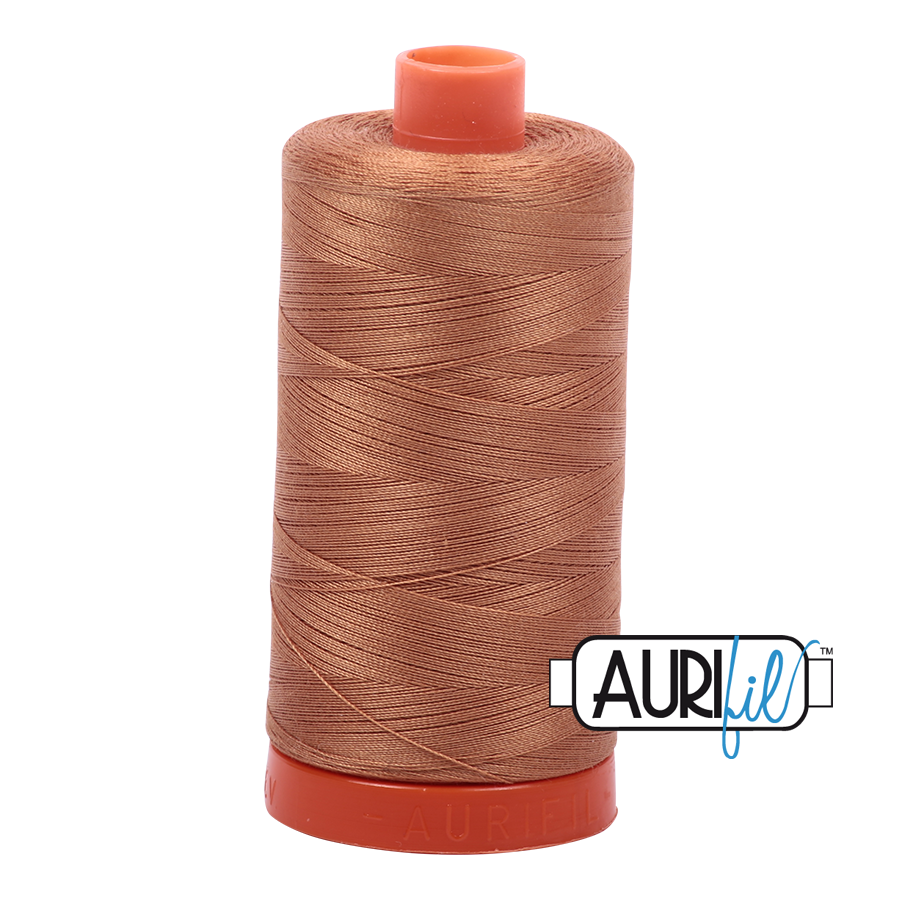 Aurifil 50 2335 Light Cinnamon Large Spool 1300m