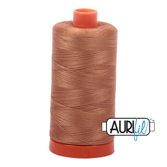 Aurifil 50 2335 Light Cinnamon Large Spool 1300m