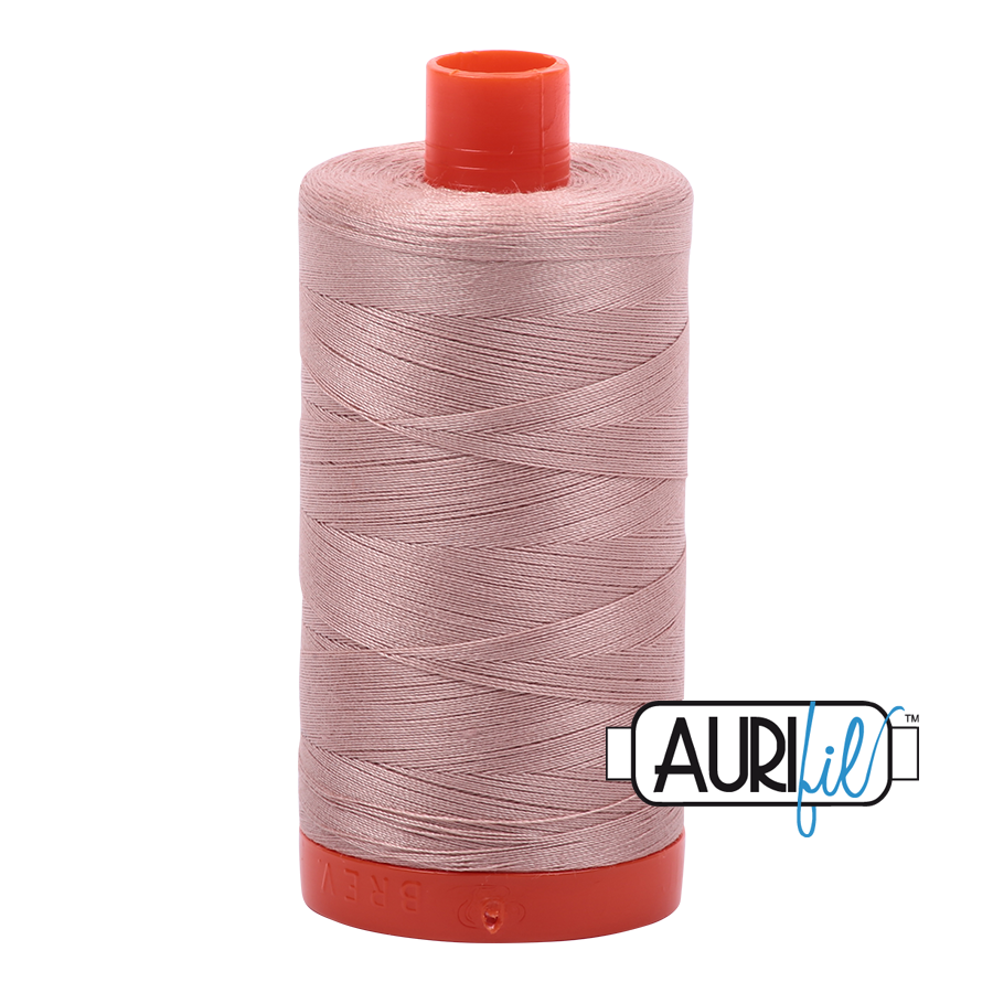 Aurifil 50 2375 Antique Blush Large Spool 1300m