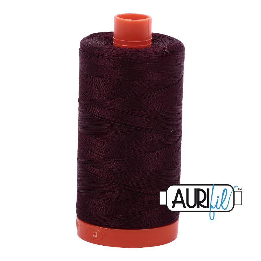 Aurifil 50 2465 Very Dark Brown Large Spool 1300m