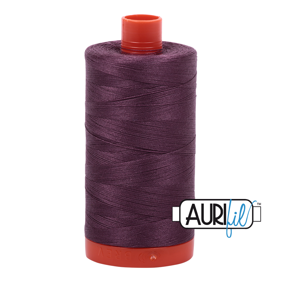 Aurifil 50 2568 Mulberry Large Spool 1300m