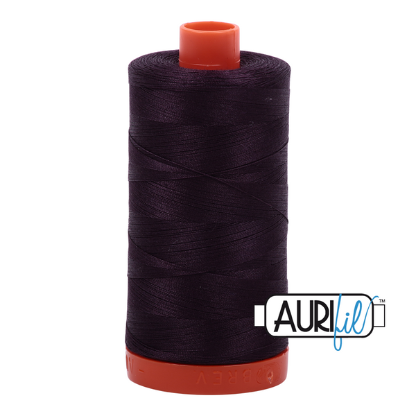 Aurifil 50 2570 Aubergine Large Spool 1300m