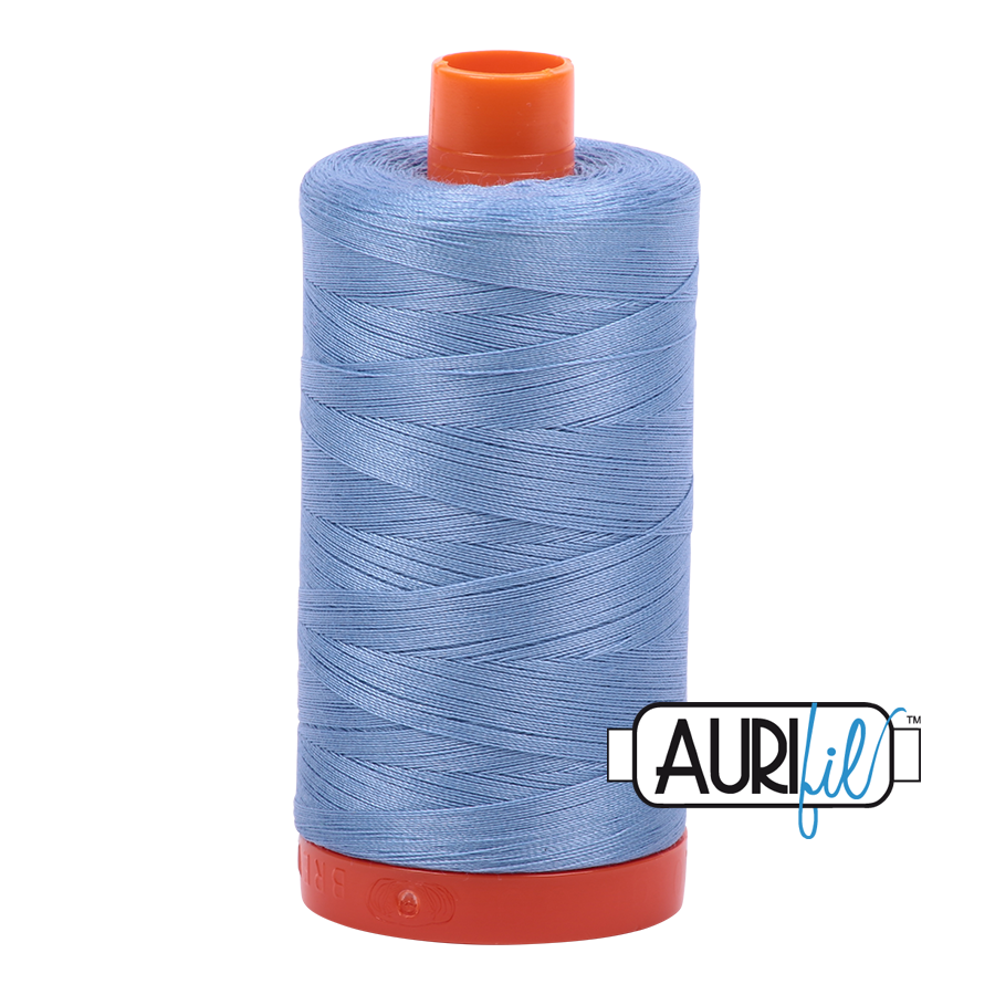 Aurifil 50 2720 Light Delft Blue Large Spool 1300m