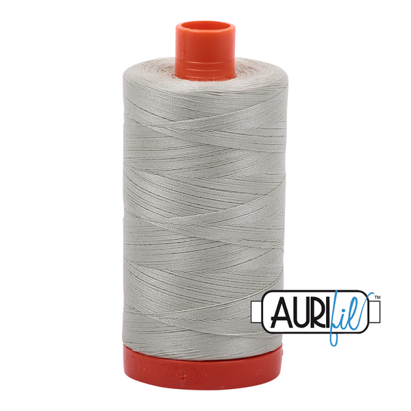 Aurifil 50 2843 Light Grey Green Large Spool 1300m