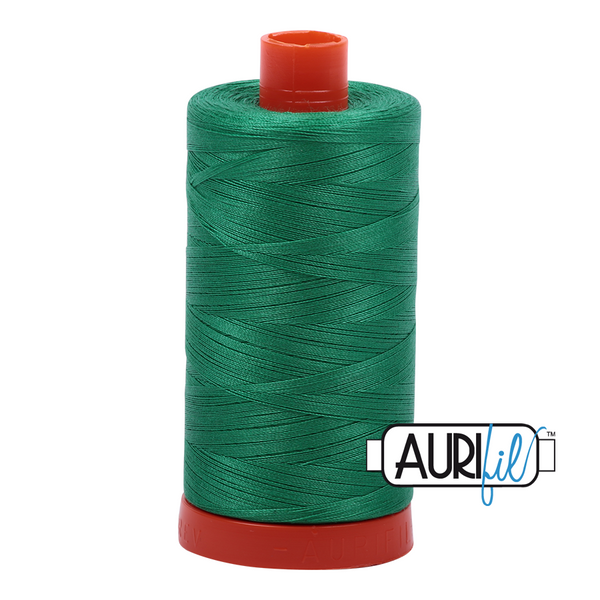 Aurifil 50 2865 Emerald Large Spool 1300m