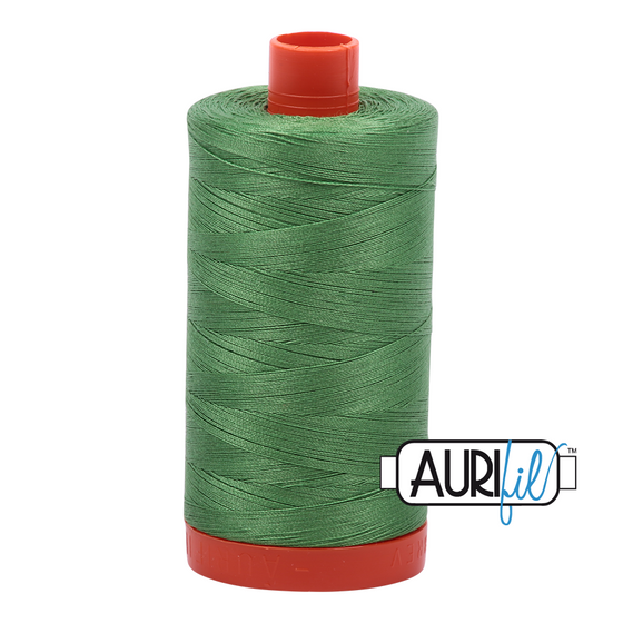 Aurifil 50 2884 Green Yellow Large Spool 1300m