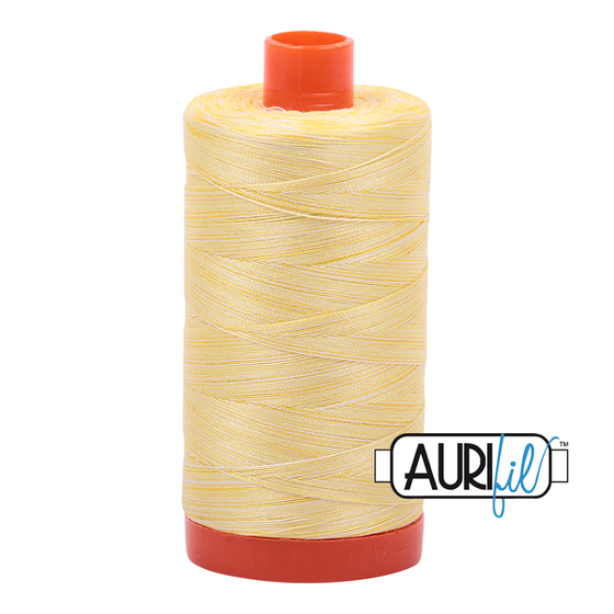 Aurifil 50 3910 Lemon Ice Large Spool 1300m