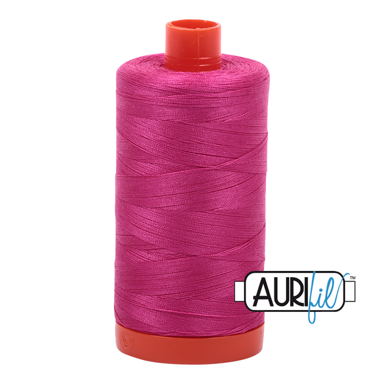 Aurifil 50 4020 Fuchsia Large Spool 1300m