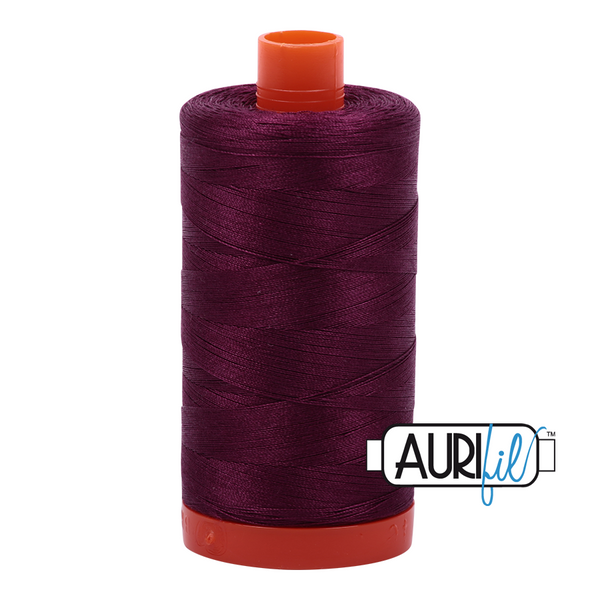 Aurifil 50 4030 Plum Large Spool 1300m