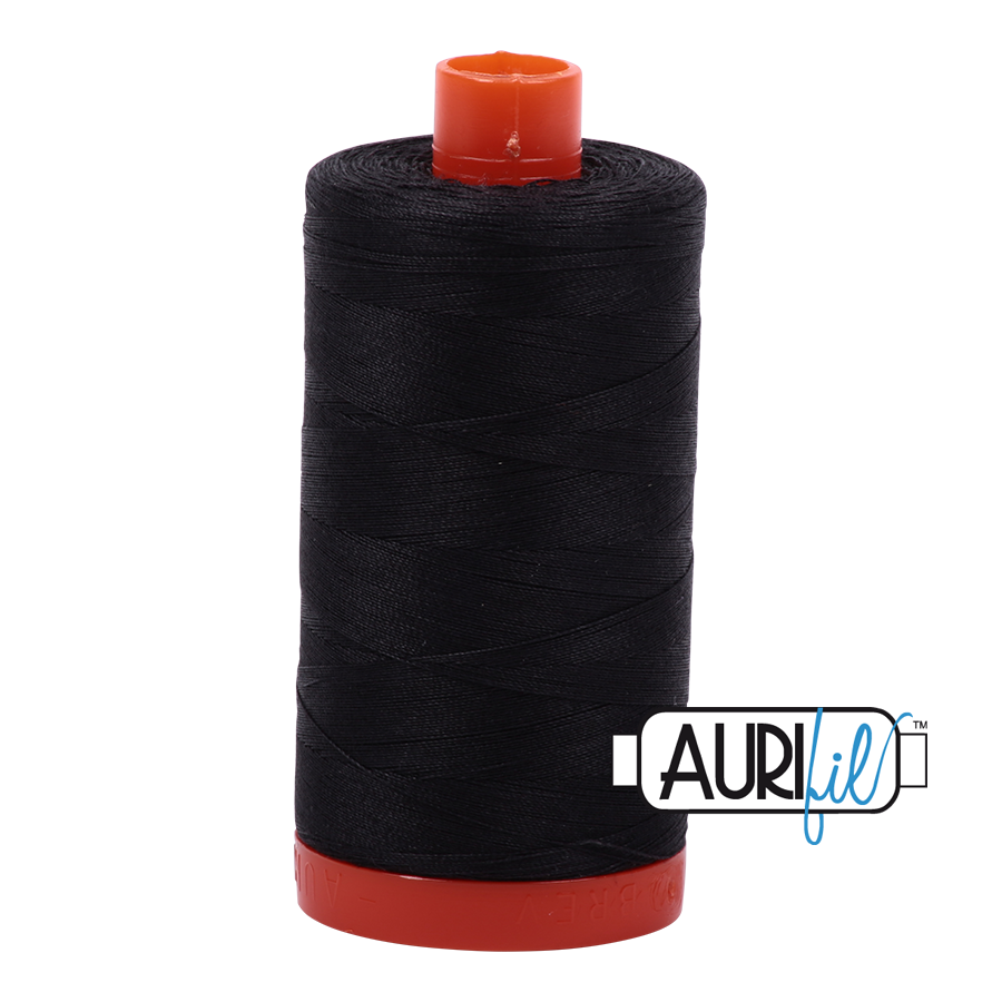 Aurifil 50 4241 Very Dark Grey Large Spool 1300m