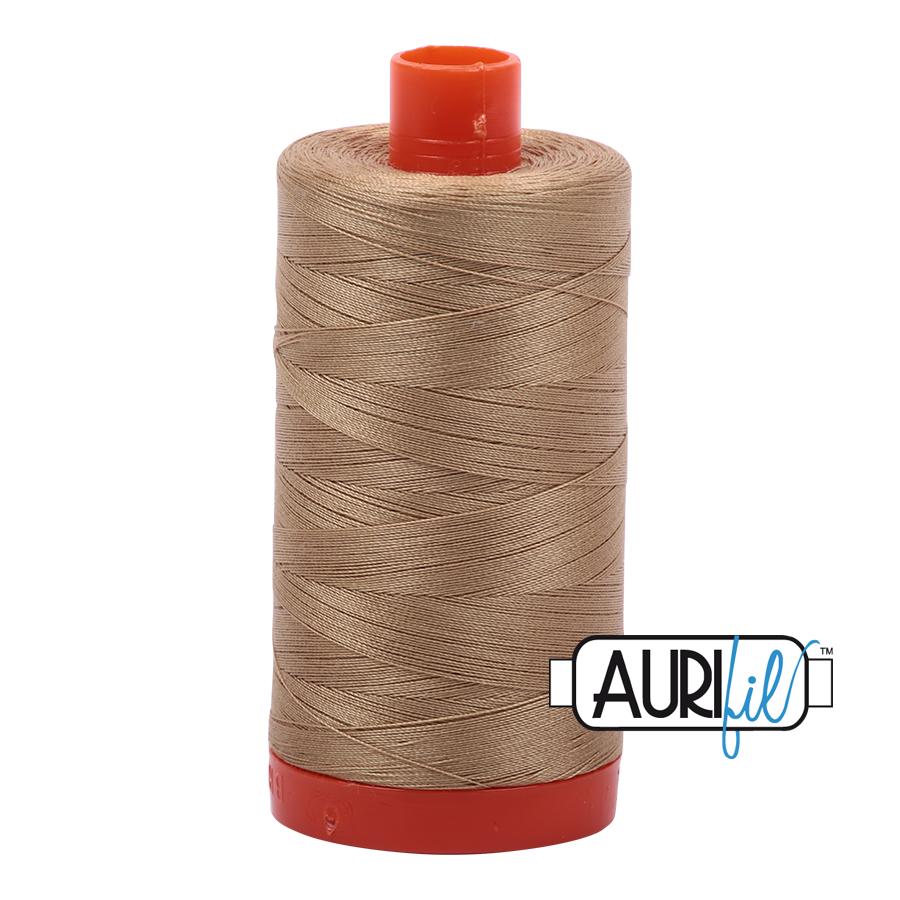 Aurifil 50 5010 Blond Beige Large Spool 1300m