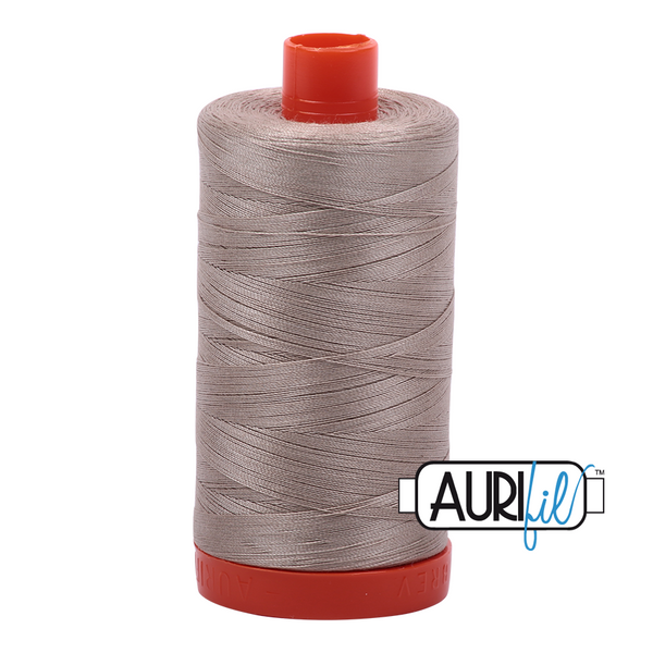 Aurifil 50 5011 Rope Beige Large Spool 1300m