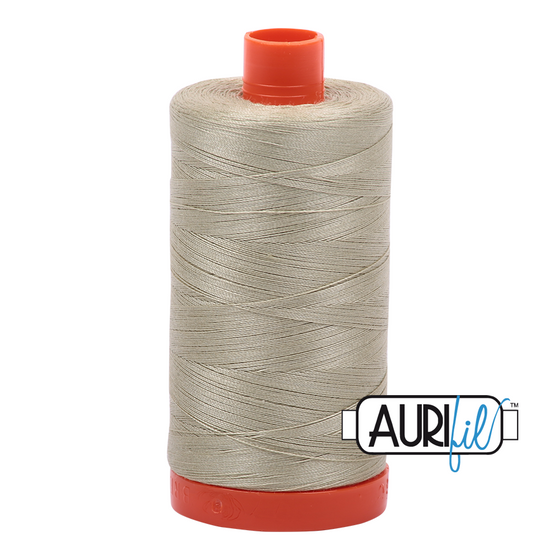 Aurifil 50 5020 Light Military Green Large Spool 1300m