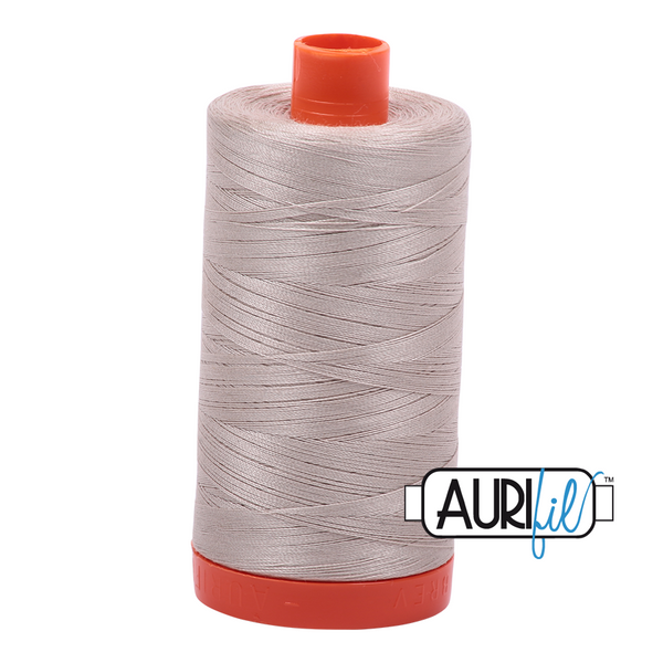 Aurifil 50 6711 Pewter Large Spool 1300m