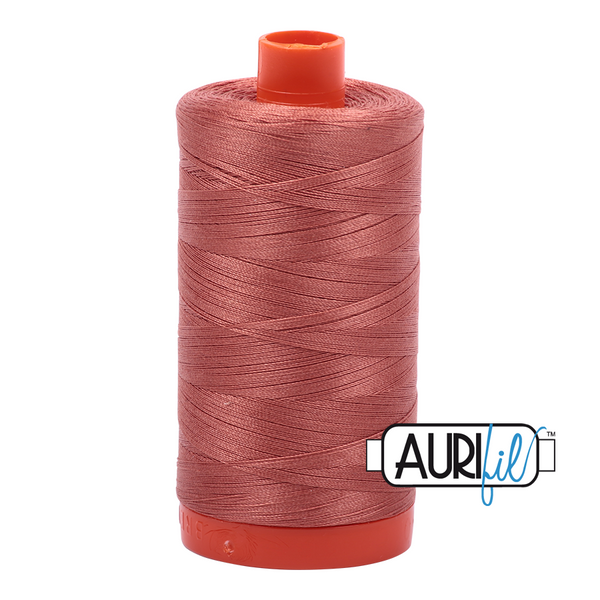 Aurifil 50 6728 Cinnabar Large Spool 1300m