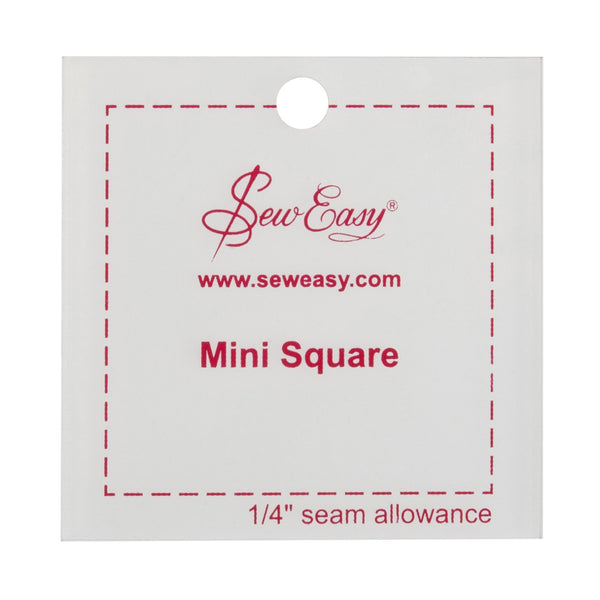 Sew Easy Mini Template Set - Square  2.5 x 2.5in