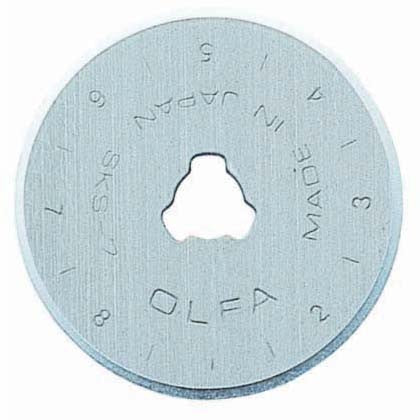 Olfa 28mm Rotary Cutter Replacment Blades (Pack of 2)